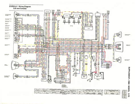 wiring diagram motorcycle 85 kawasaki 550 ltd 